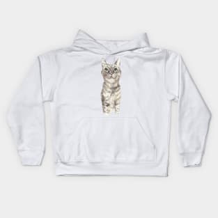 Tabby Cat Kids Hoodie